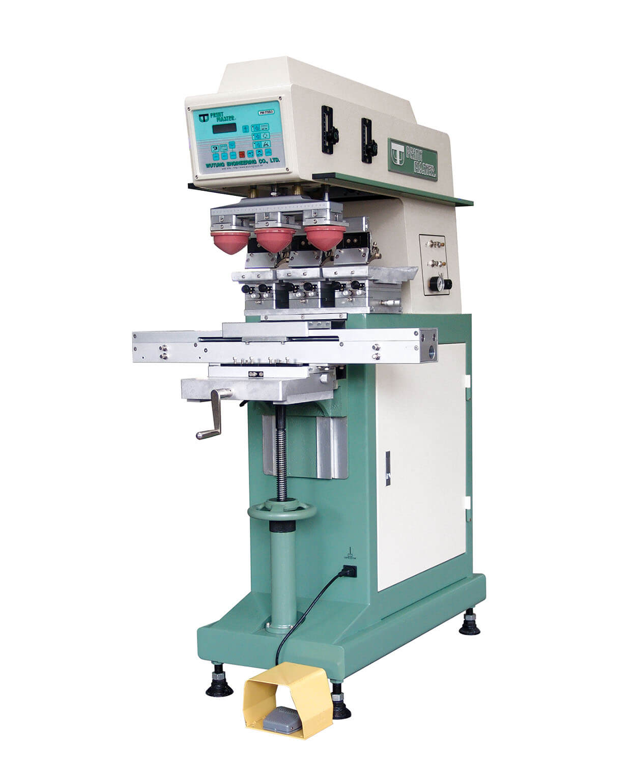 PM-778S/3 3-color pad printing machine–Wutung Holding Co., Ltd.